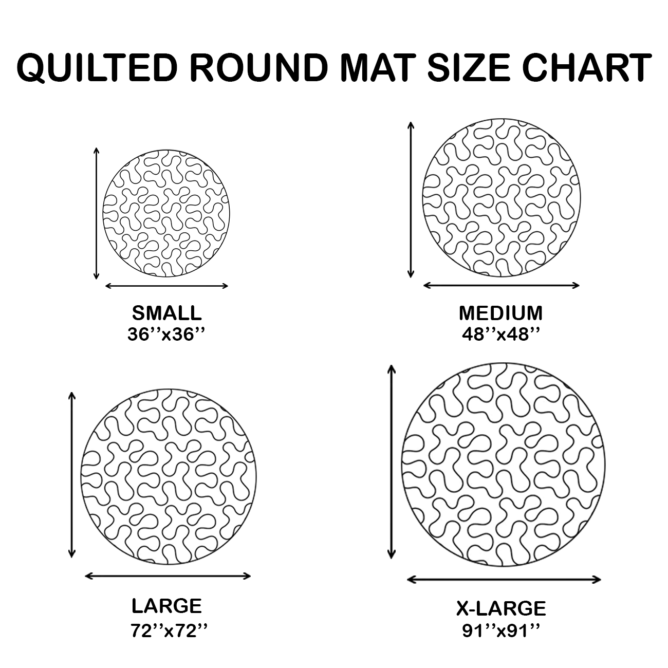 🔥Summer Halloween🎃3D Skeleton Vortex Quilted Round Halloween Rug