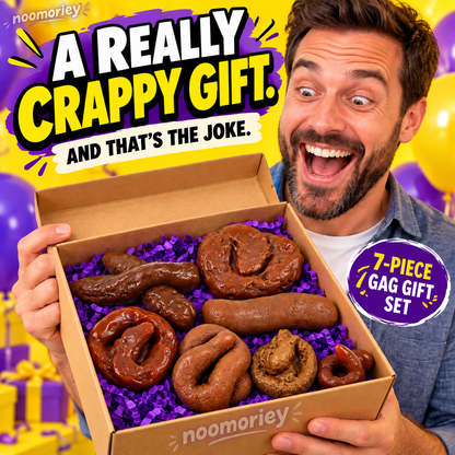 💩 7-Piece Realistic Fake Poop Prank Set – Big Laughs, Epic Reactions & a Hilarious Gag Gift ！！！😂