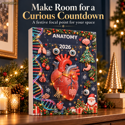 🫀 Anatomy Christmas Advent Calendar ✨ Hearts, Brains & Unexpected Surprises