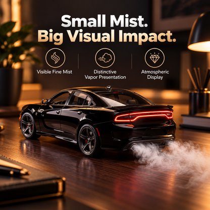 🔥 Racing Car Aroma Diffuser – Realistic Exhaust Mist Effect, Mini Sports Car Desk Decor & Unique Gift for Car Lovers