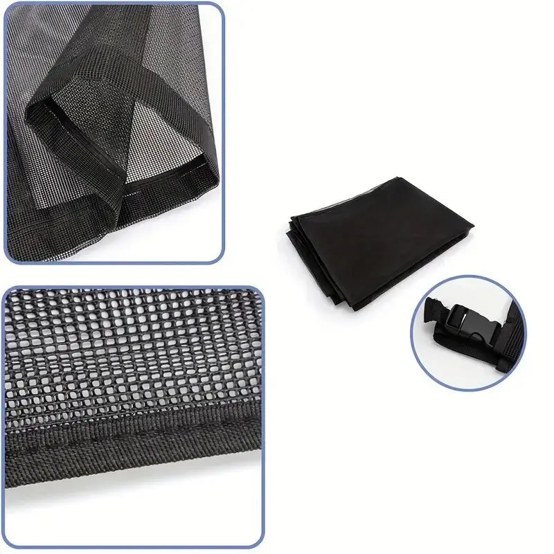 ⏳ Last day to save 49%-❄️-Heavy-Duty Mesh AC Cover – All-Season Outdoor Protection
