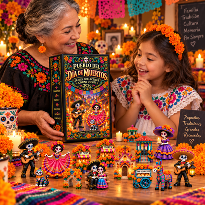 💀 Día de Muertos 2026 – 24-Day Collectible Calendar