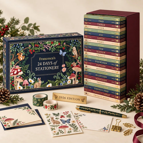 Adventskalender 2026 – Weihnachtsgeschenkset mit Schreibwaren