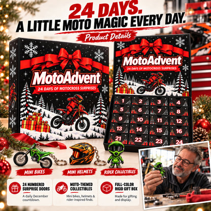 🏍️ Motocross Advent Calendar 🎄 24 Days of Dirt Bike Surprises!