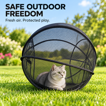 🐱 Pop-Up Cat Playpen 🌿 Fresh Air, Safe Space, Happy Cat