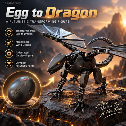 🥚🐉 DragonMorph – Egg to Dragon Transforming Mechanical Toy