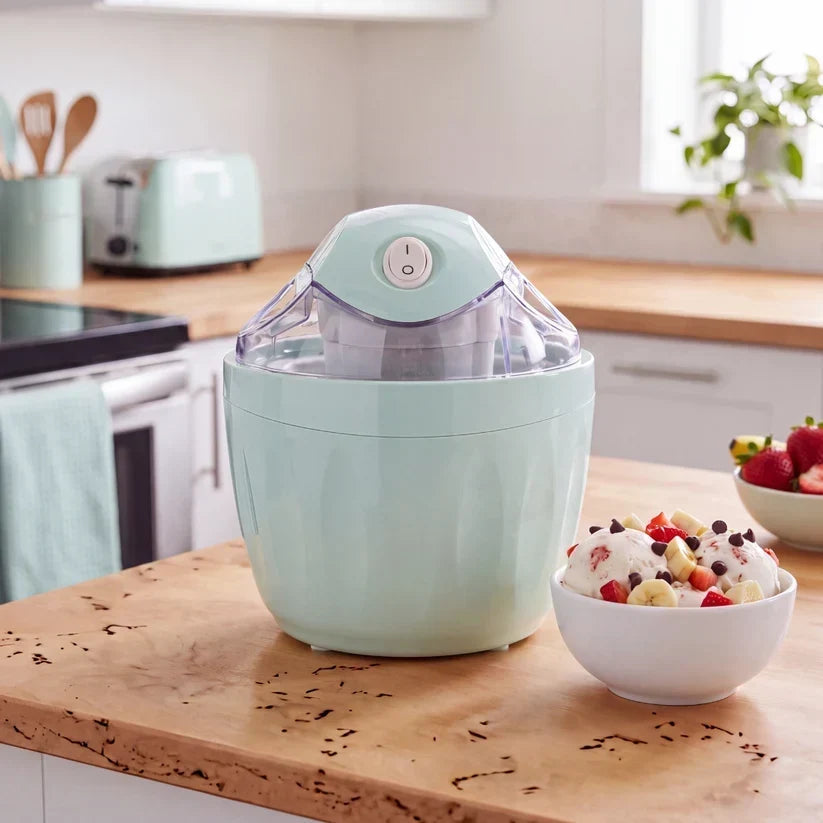 🍦 Mini Homemade Ice Cream Maker ✨ One-Touch Dessert Night Essential