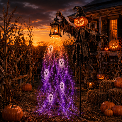🔥70% OFF TODAY 🎁💀 Halloween Haunted Yard Lights – Solar Spirit Character Collection👻