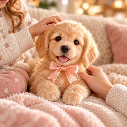 🎄49% OFF🐕🐾 Golden Buddy™ Realistic Robot Golden Retriever Puppy