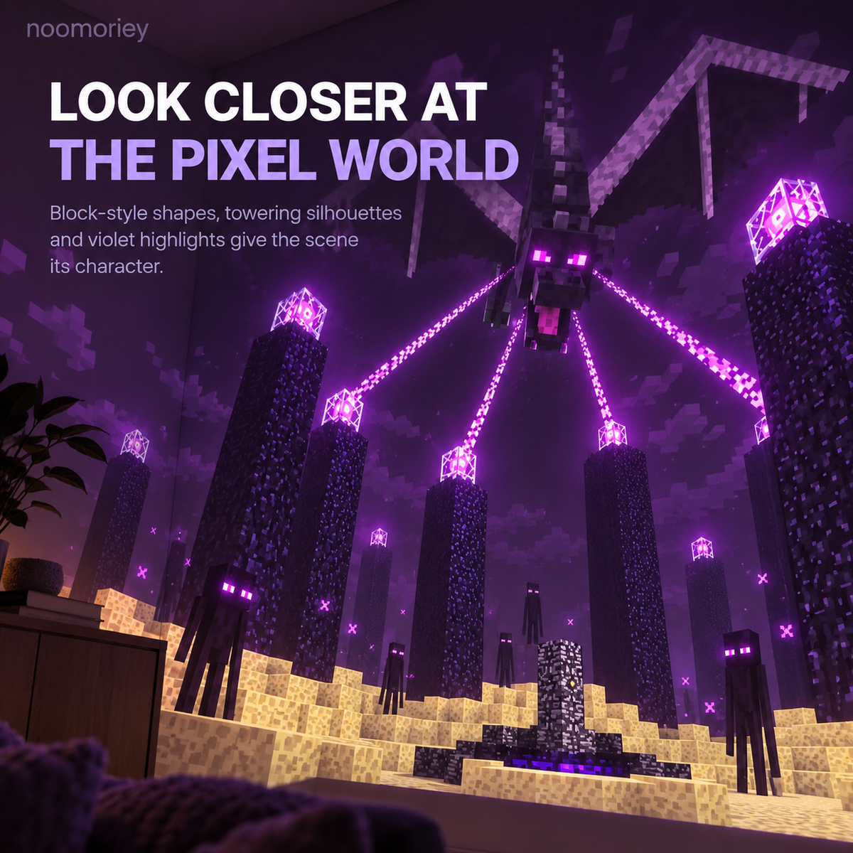 🔥HOT SALE 50% OFF🎮 Pixel Fantasy Scene Projector – Ambient Decor for Gaming Rooms