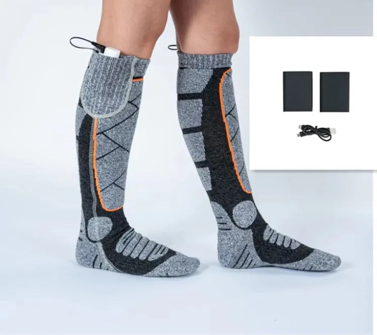 🔥 Electric Heated Socks ✨ Say Goodbye to Cold Feet!
