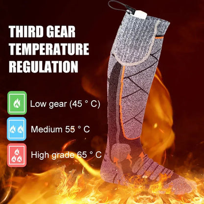 🔥 Electric Heated Socks ✨ Say Goodbye to Cold Feet!