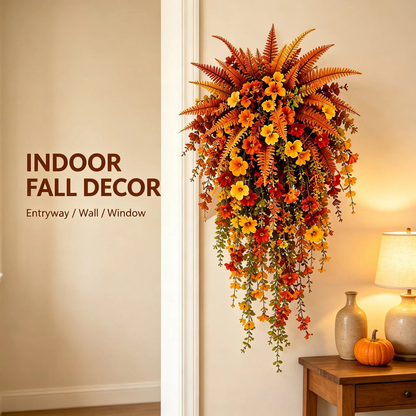 🔥 TODAY ONLY🍂 Artificial Fern for Fall Porch & Door Decor