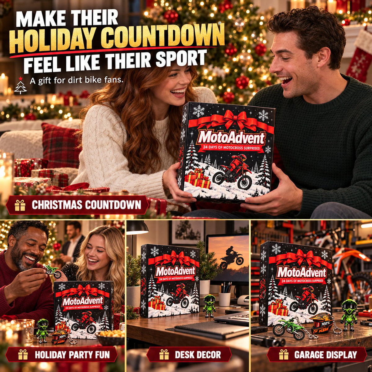 🏍️ Motocross Advent Calendar 🎄 24 Days of Dirt Bike Surprises!