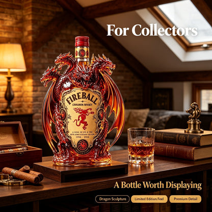 🐉🔥 Legendary Dragon Bar Decanter – Sculpted Collector Bottle for Home Bar & Gifting