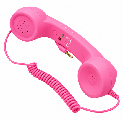 ☎️ Retro Phone Handset for Smartphone | Classic Vintage Call Experience