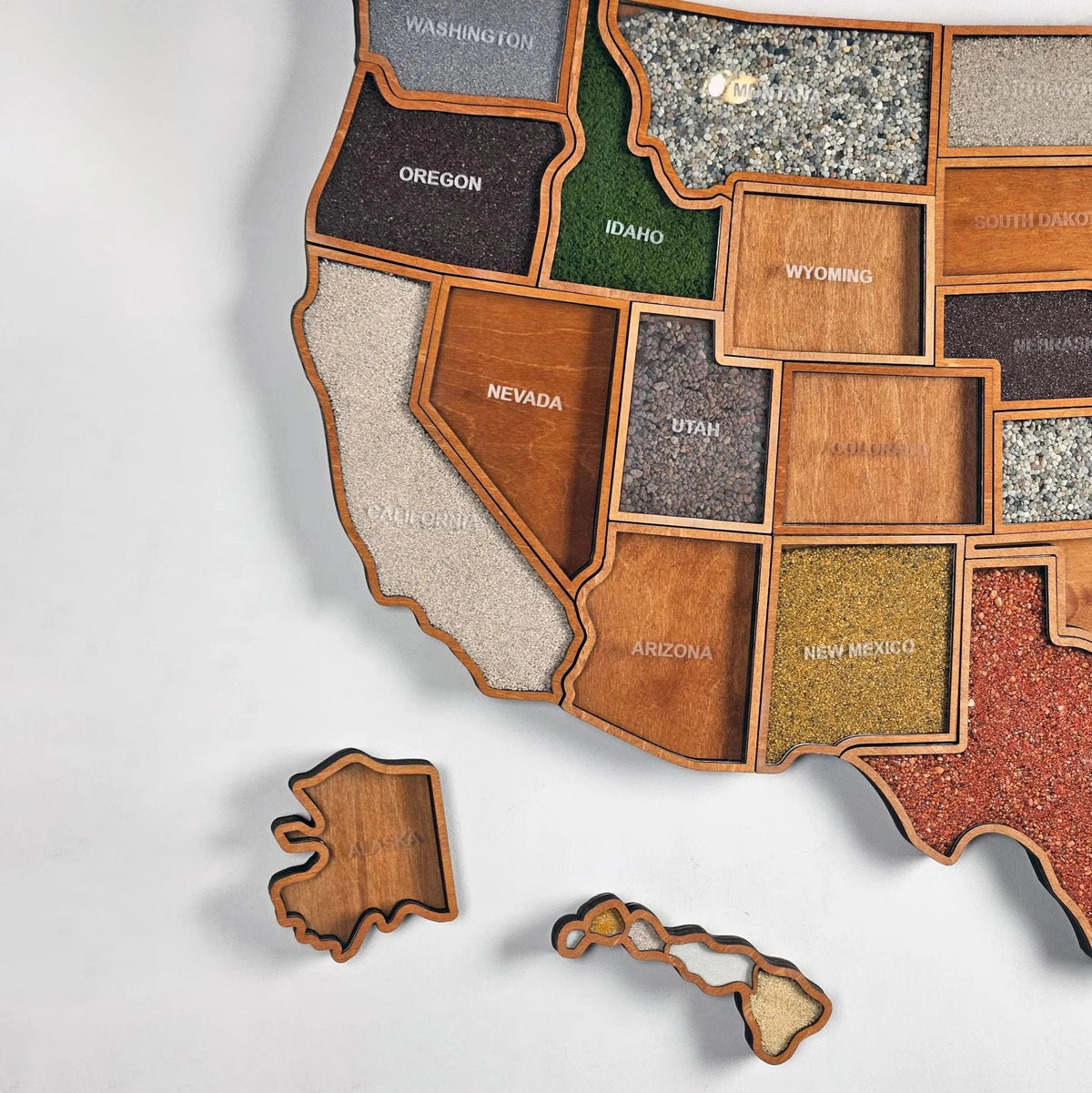 🗺️ Personalized USA Travel Memory Map ✨ Collect Memories, One State at a Time