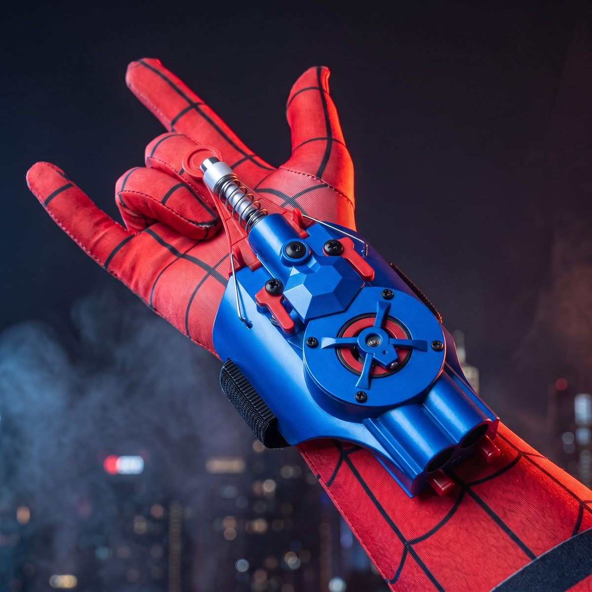 🕸️⚡ WebStrike™ Wrist Launcher – Rechargeable Web-Shooting Action