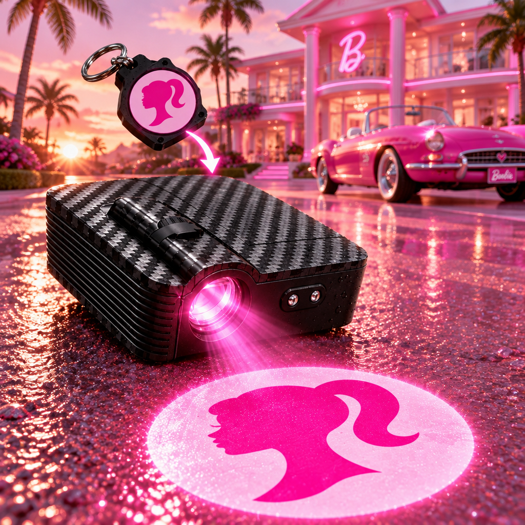 🚗💖 KittyBeam™ Car Door Projector – Cute LED Welcome Lights with Fun Projection Designs