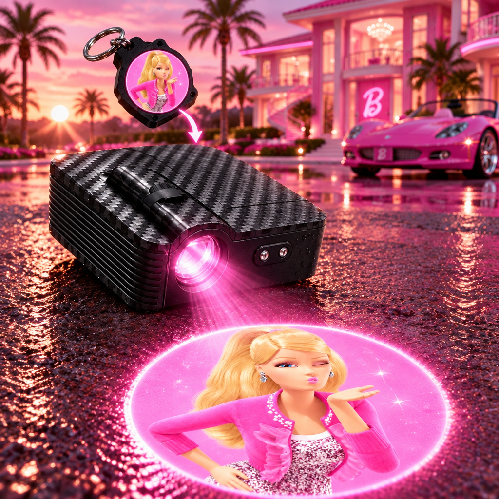 🚗💖 KittyBeam™ Car Door Projector – Cute LED Welcome Lights with Fun Projection Designs