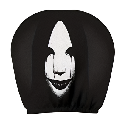 🔥Last Day Promotion😆Fear & Funny Car Headrest Covers – Universal Fit 2PCS🚗