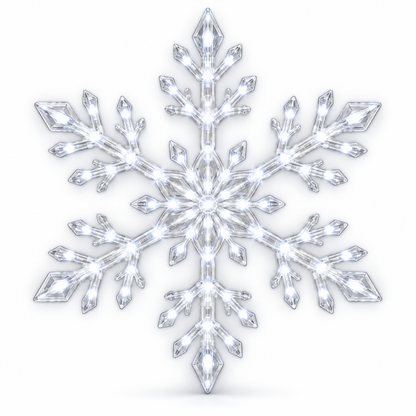 🎄 Christmas Sale 50% OFF❄️LED Snowflake Wall Light 12 Piece Set – Remote-Controlled Christmas Winter Decor