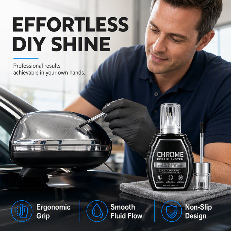 Professional Chrome Repair Pen| Professional Metal Chrome Touch-Up Liquid