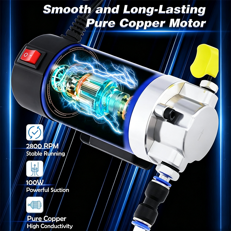 🔧 Portable Oil Transfer Pump – 12V / 24V Engine Oil Extractor