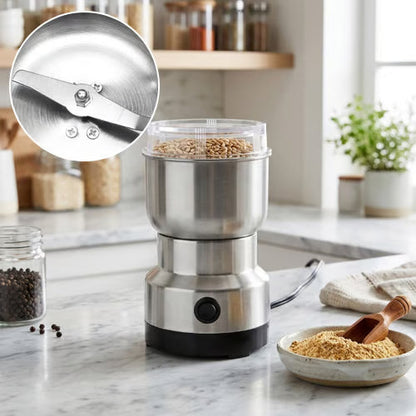⚡ High-Speed Electric Grain Grinder ✨ Grind Fresh, Fast & Easy!
